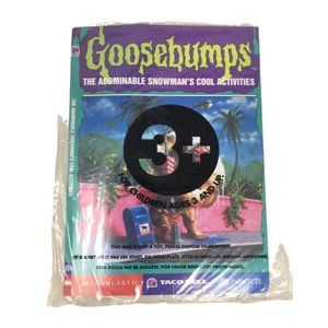 Goosebumps - Vintage Taco Bell Restaurant Toy Books The Abominable Snowman's Coo